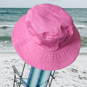 NWT KAREN KEITH Reversible hat.  Pink and Pink Tye Dye NWT